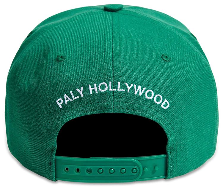 Paly Hollywood 5 Panel Twill P Hat Green