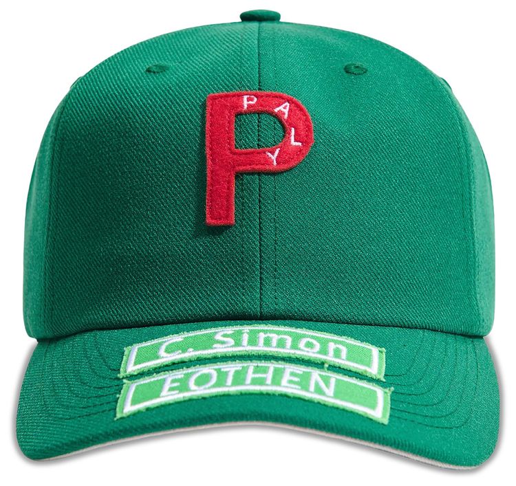 Paly Hollywood 5 Panel Twill P Hat Green