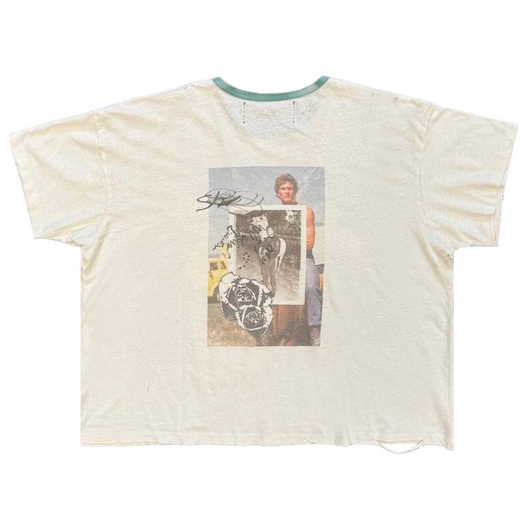 Paly Hollywood Back To Life Ringer T Shirt White