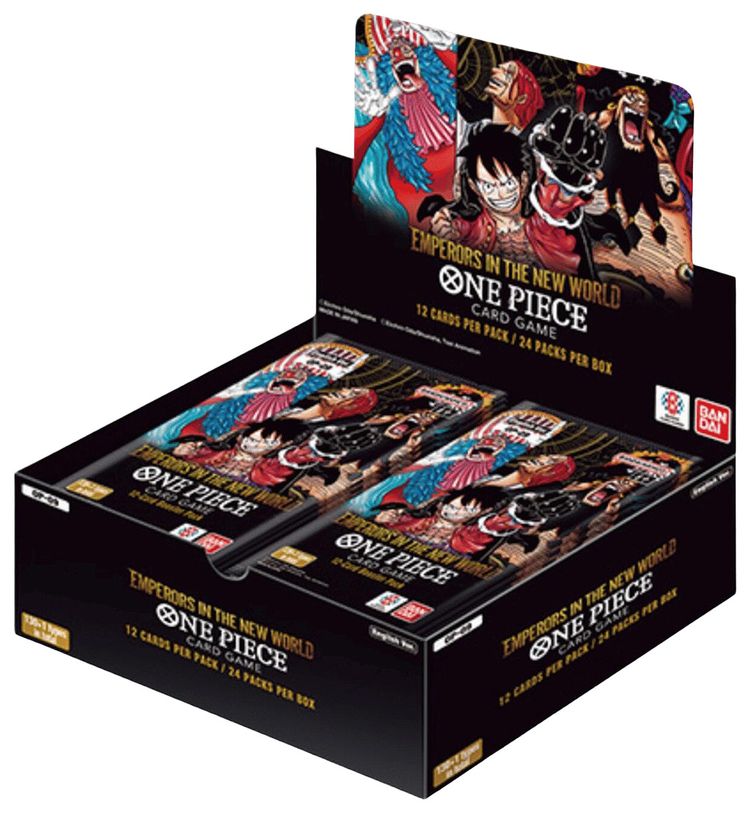 Bandai One Piece Card Game Emperors In The New World Hobby Box OP 09   No Shrink