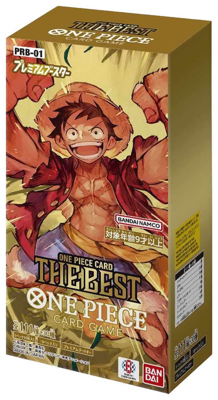 Bandai One Piece Card Game The Best Premium Booster Box Asia Ver PRB 01   No Shrink