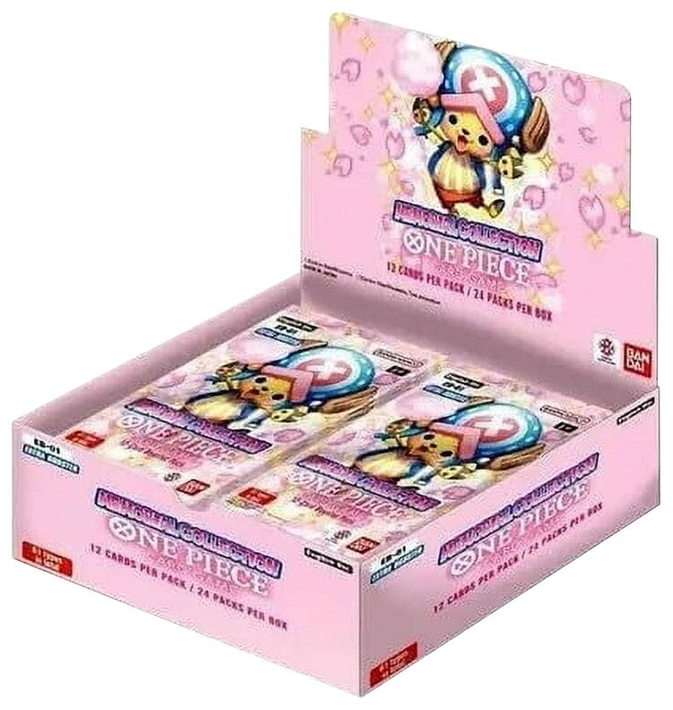 Bandai One Piece Card Game Memorial Collection Booster Box   No Shrink