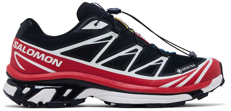 Salomon XT 6 GORE TEX Black Flame Scarlet