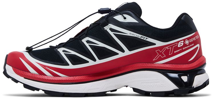 Salomon XT 6 GORE TEX Black Flame Scarlet