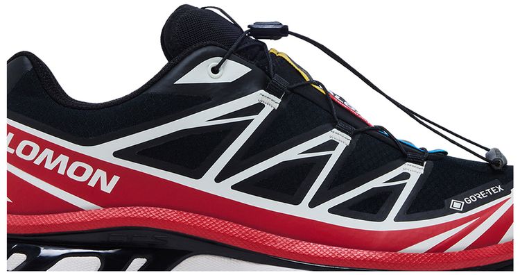 Salomon XT 6 GORE TEX Black Flame Scarlet