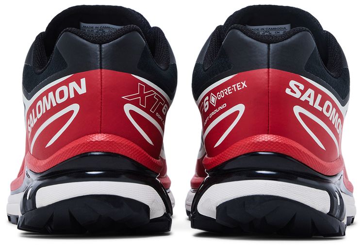 Salomon XT 6 GORE TEX Black Flame Scarlet