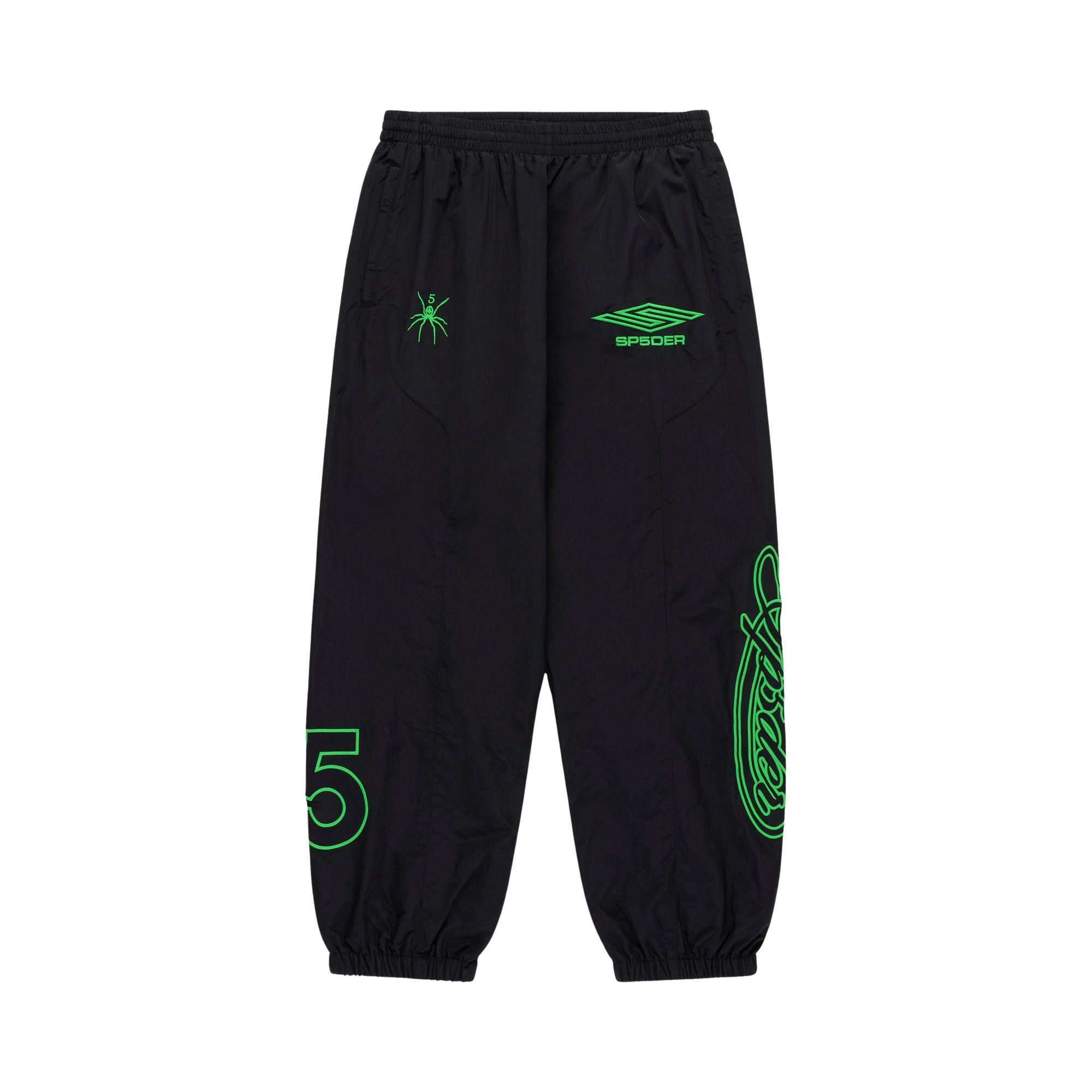 Buy Sp5der Script Warm Up Pant 'Black' - PA003SS26BLK | GOAT