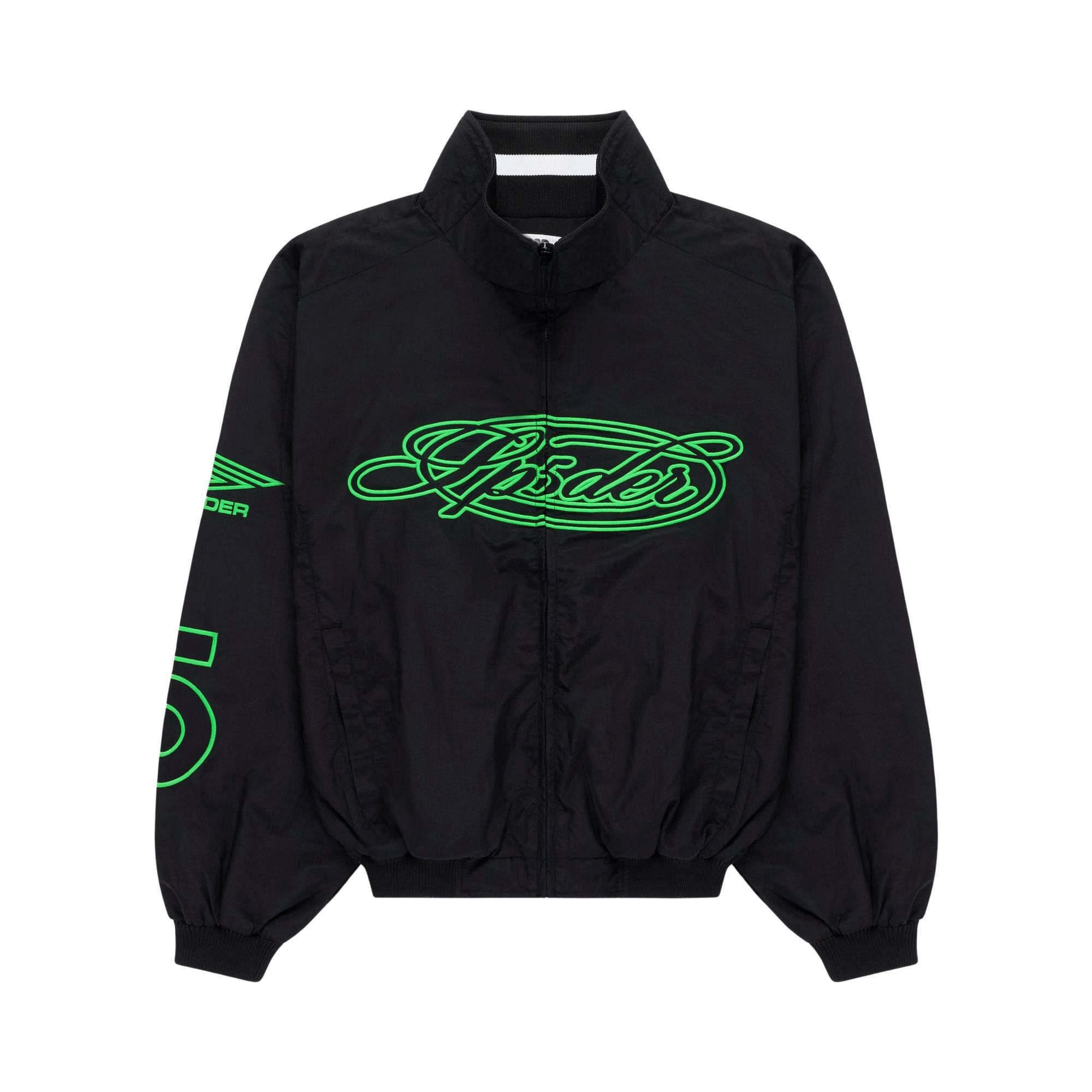 Buy Sp5der Script Warm Up Jacket 'Black' - JA003SS26BLK | GOAT