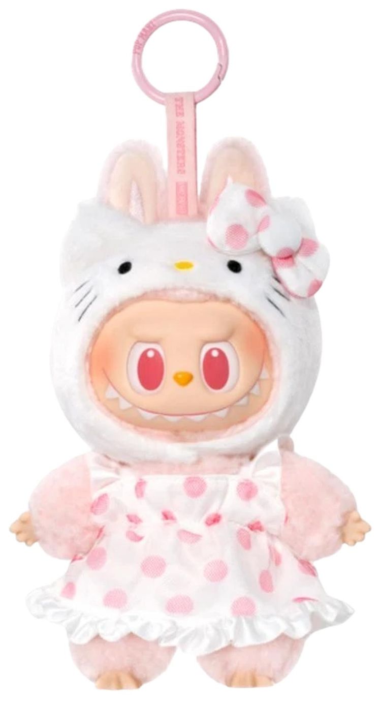 Pop Mart THE MONSTERS x Hello Kitty  Friends Series Vinyl Plush Pendant Hello Kitty