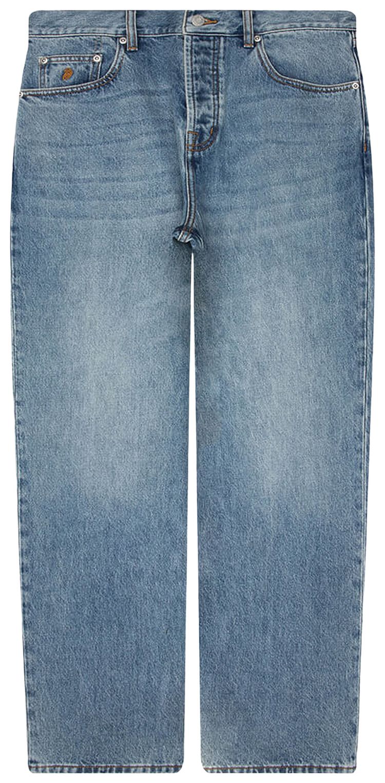 Stussy Big Ol Jean Denim Indigo Stone Wash