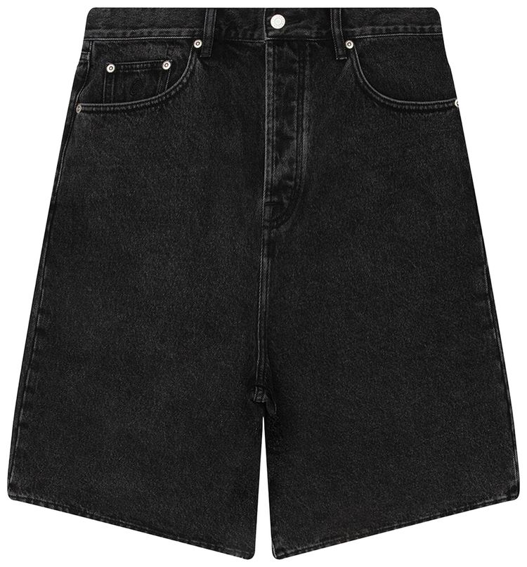 Stussy Big Ol Shorts Denim Vintage Black