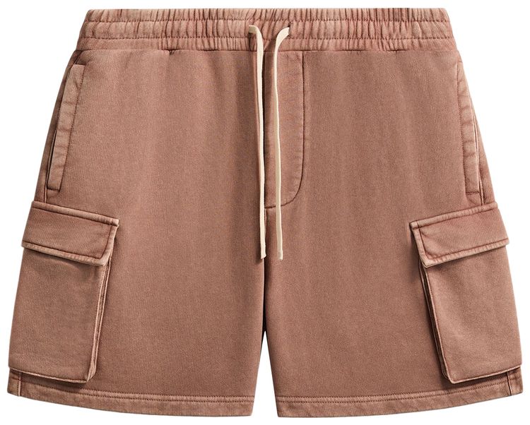 Kith 101 Sueded Fleece Fairfax Cargo Short Dusty Mauve
