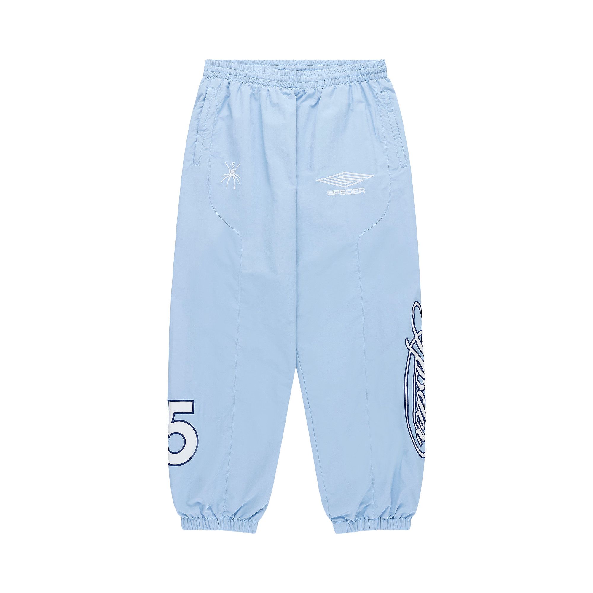 Buy Sp5der Script Warm Up Pant 'Rock Blue' - PA003SS26RBL | GOAT