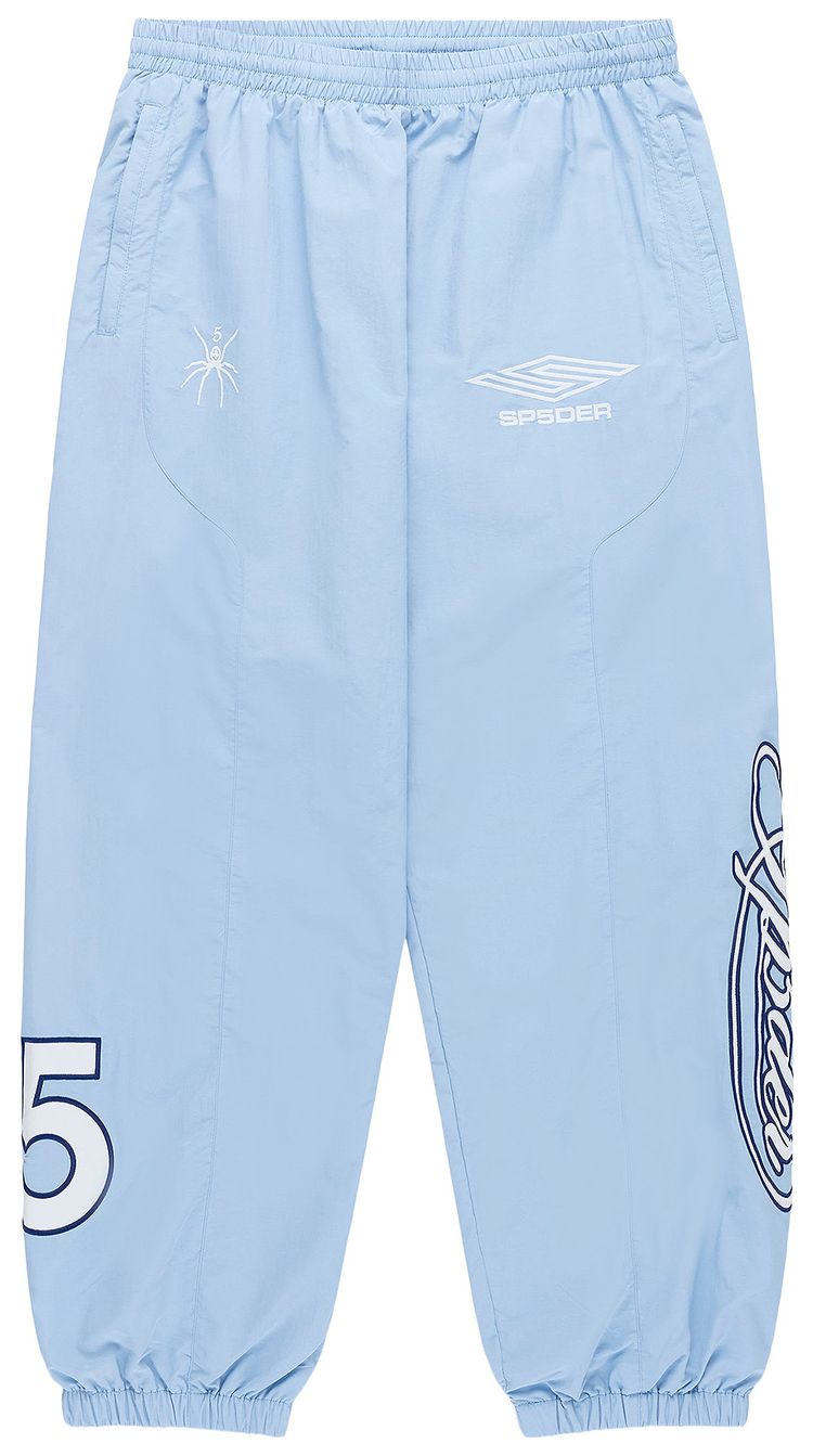 Sp5der Script Warm Up Pant Rock Blue