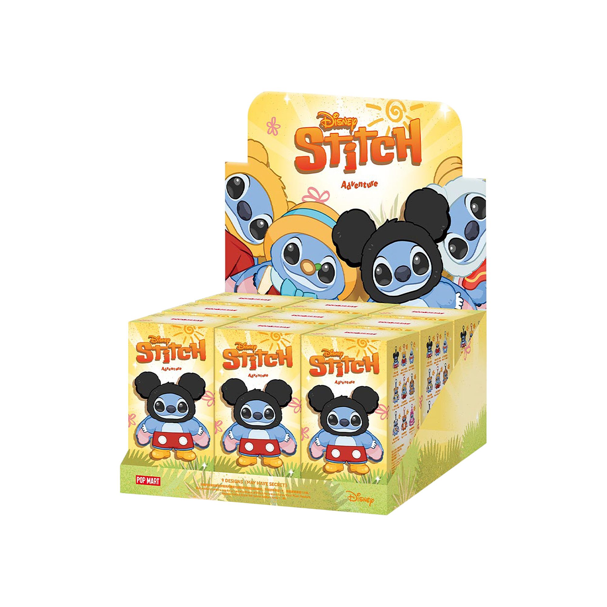 POPMART Disney Stitch Adventure 9種セット Buy Pop Mart x Disney Stitch Adventure Series Vinyl Plush Pendant