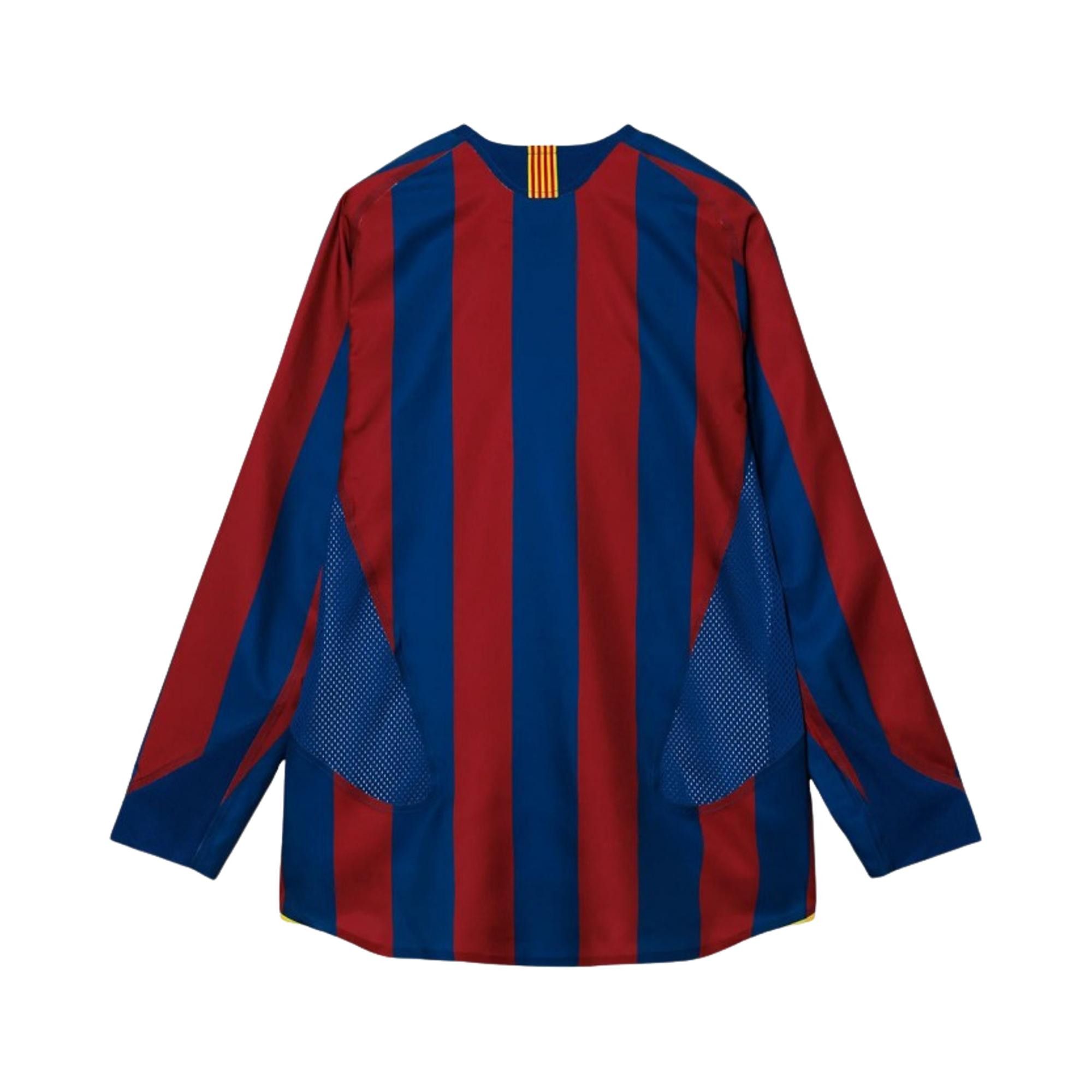 Buy Nike FC Barcelona 2005/06 Reissue Replica Long-Sleeve Jersey