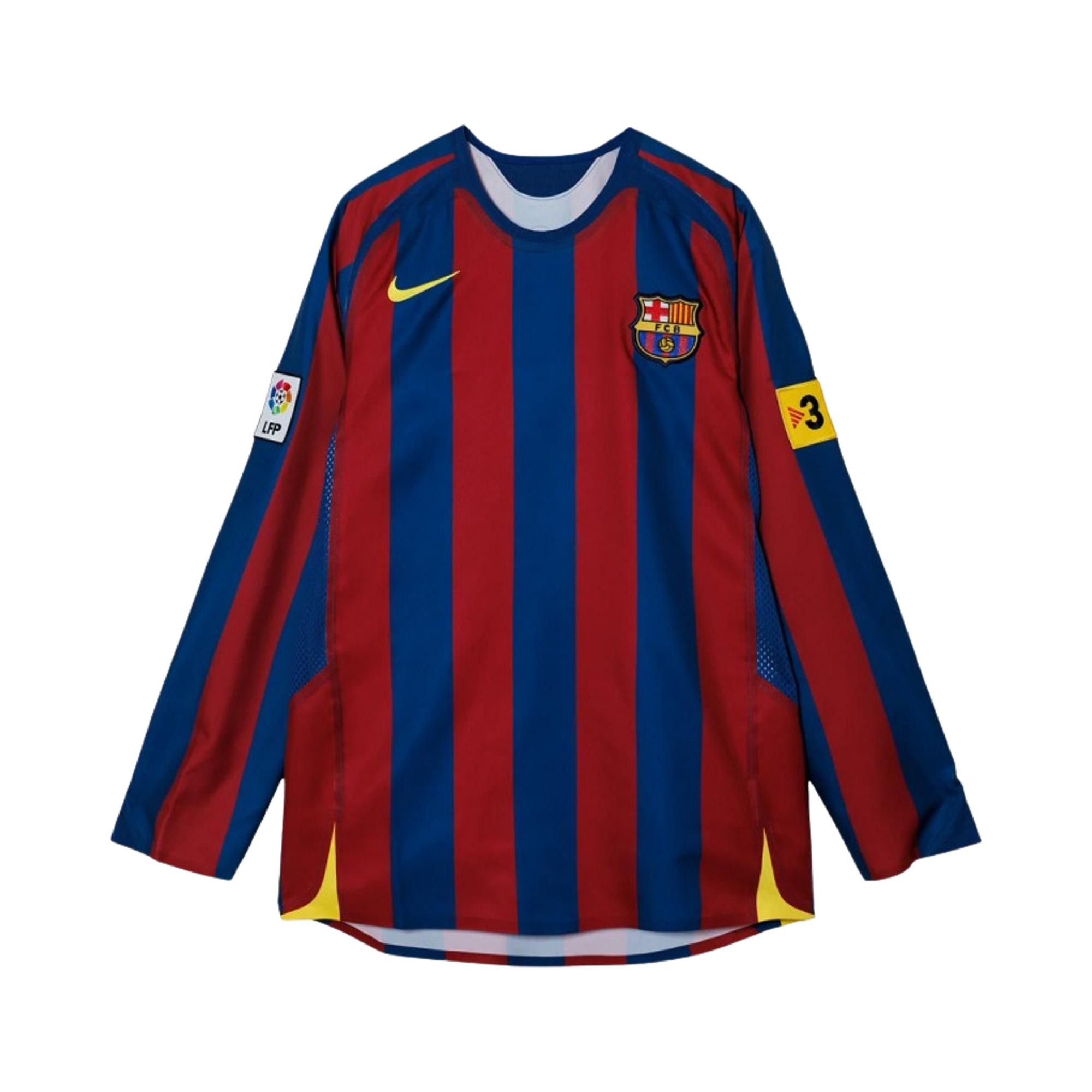 Buy Nike FC Barcelona 2005/06 Reissue Replica Long-Sleeve Jersey