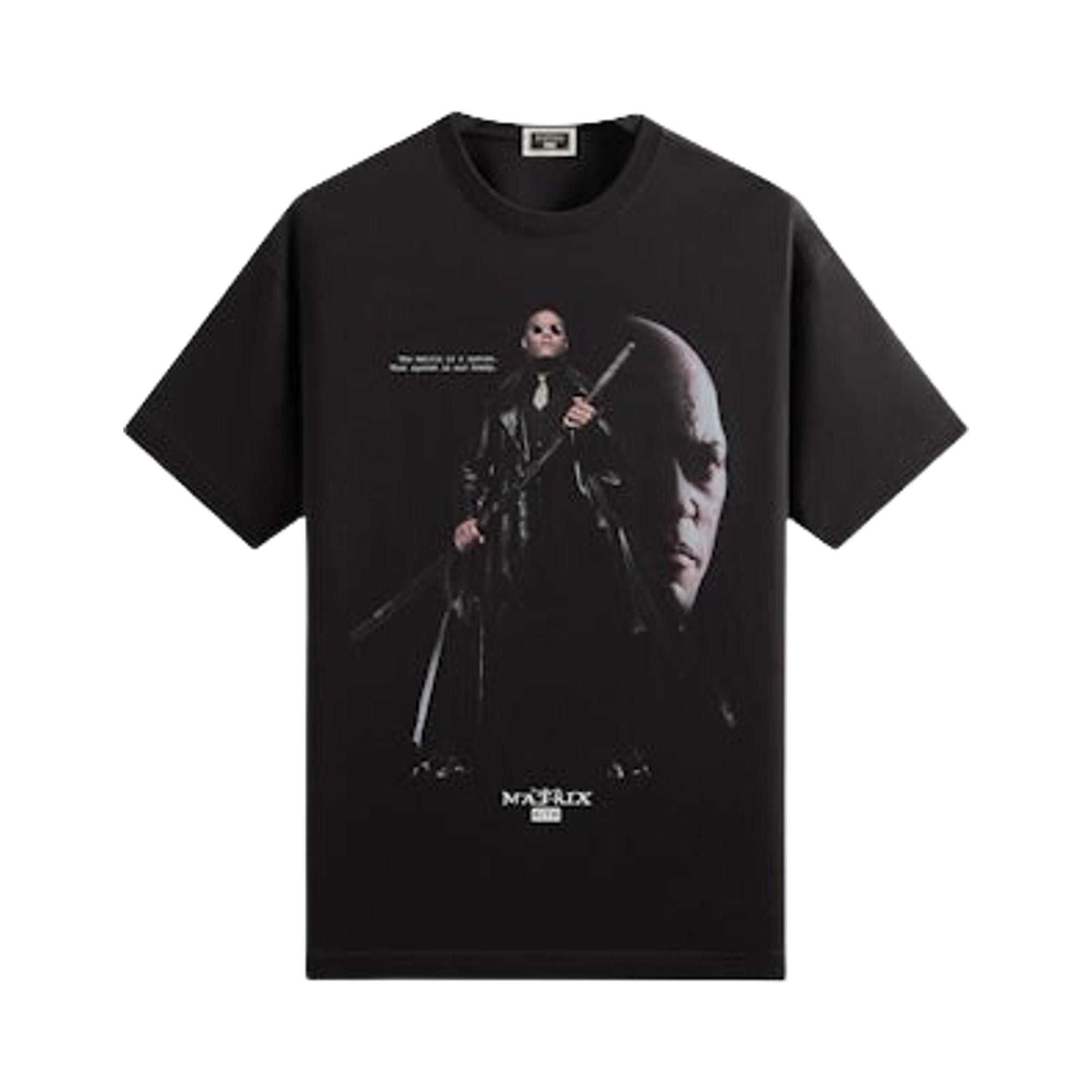 Buy Kith For The Matrix Morpheus Tee 'Black' - KHM035049 001 | GOAT