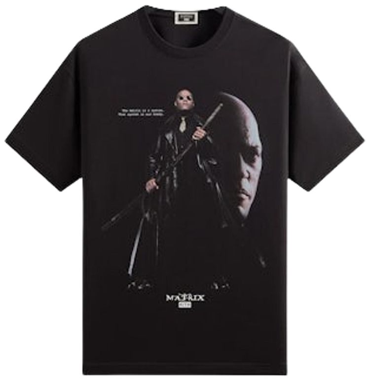 Kith For The Matrix Morpheus Tee Black