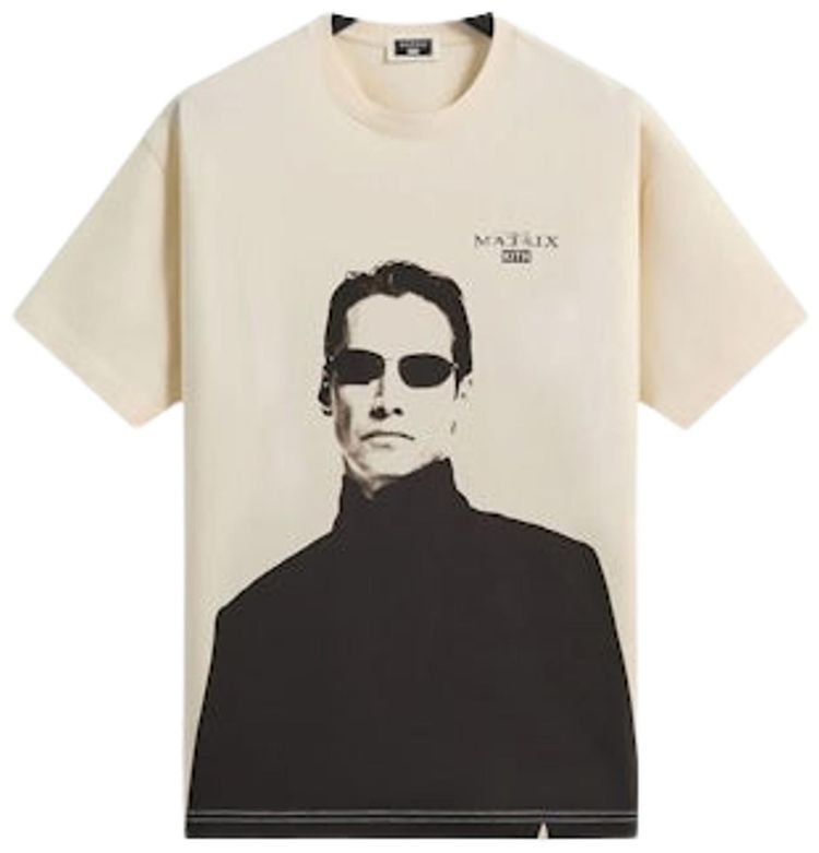 Kith For The Matrix Neo Tee Sandrift