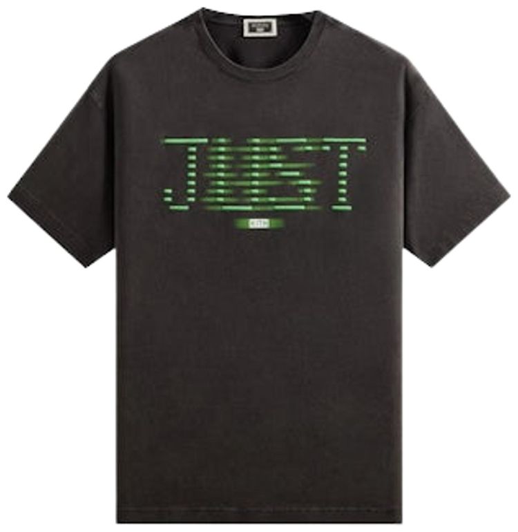 Kith For The Matrix Just Us Vintage Tee Black
