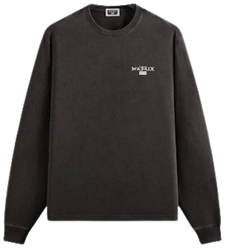 Kith For The Matrix Red Pill Blue Pill Long Sleeve Tee Black