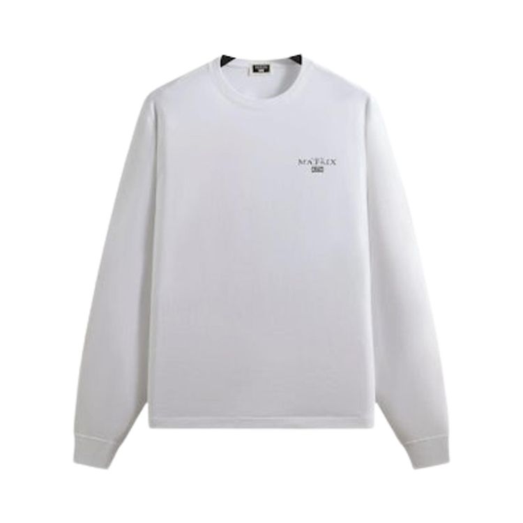 Kith For The Matrix Red Pill Blue Pill Long Sleeve Tee White
