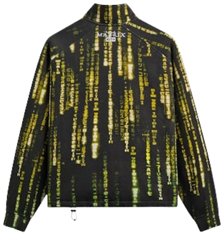 Kith For The Matrix Code Vintage Nelson Quarter Zip Black