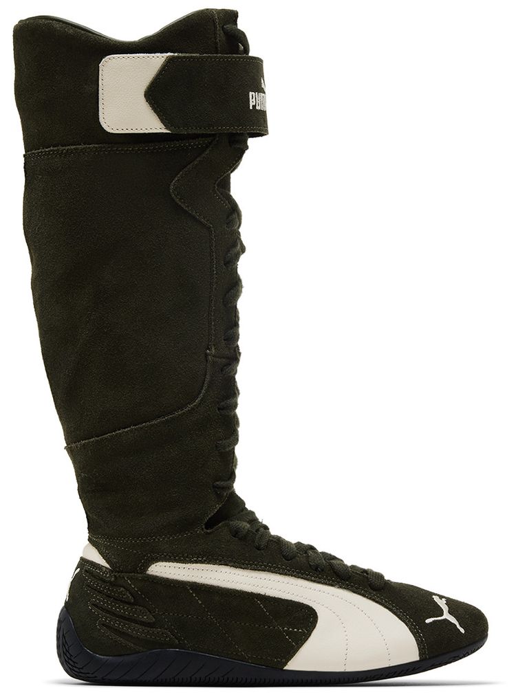 Puma Wmns Speedcat Boot Dark Olive Frosted Ivory