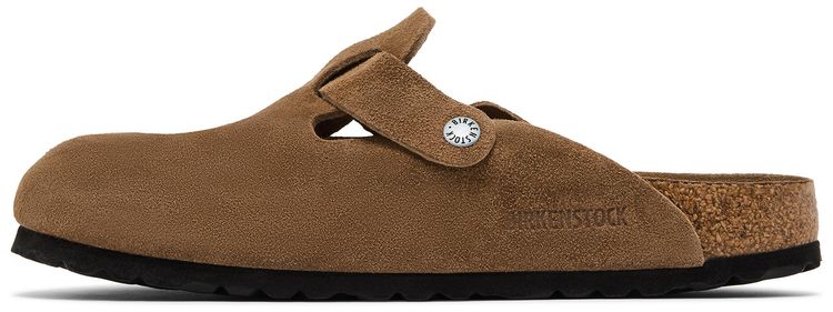 Birkenstock Boston Soft Footbed Sandal Dark Tea