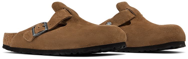 Birkenstock Boston Soft Footbed Sandal Dark Tea