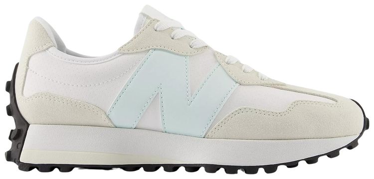 New Balance Wmns 327 White Glint Blue