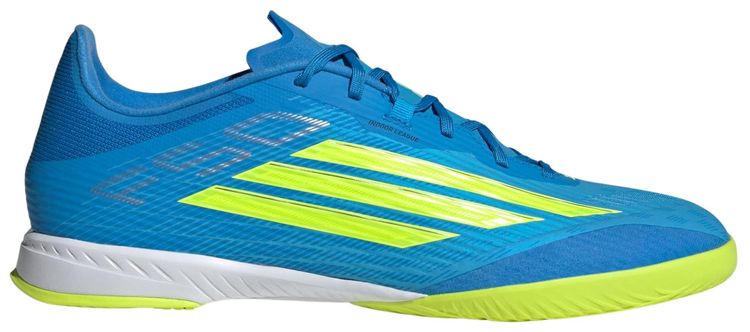 adidas F50 League Indoor Lucid Ray Blue Team Solar Yellow 2 Lucid Aquamarine