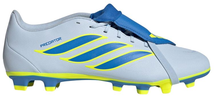 adidas Predator Club Fold Over Tongue FG MG Crystal Sky Ray Blue Team Solar Yellow 2