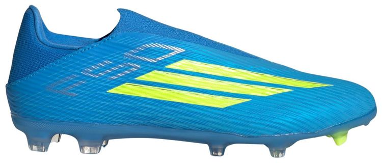adidas F50 League Laceless FG MG Lucid Ray Blue Team Solar Yellow 2 Lucid Aquamarine