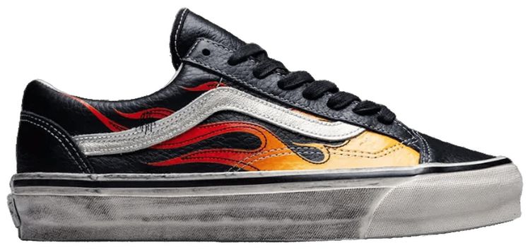 Vans Old Skool LX Archive Flame Black