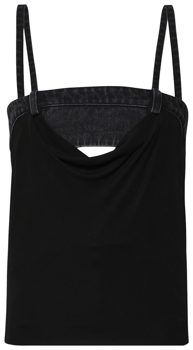 Christopher Esber Draped Duo Bustier Black