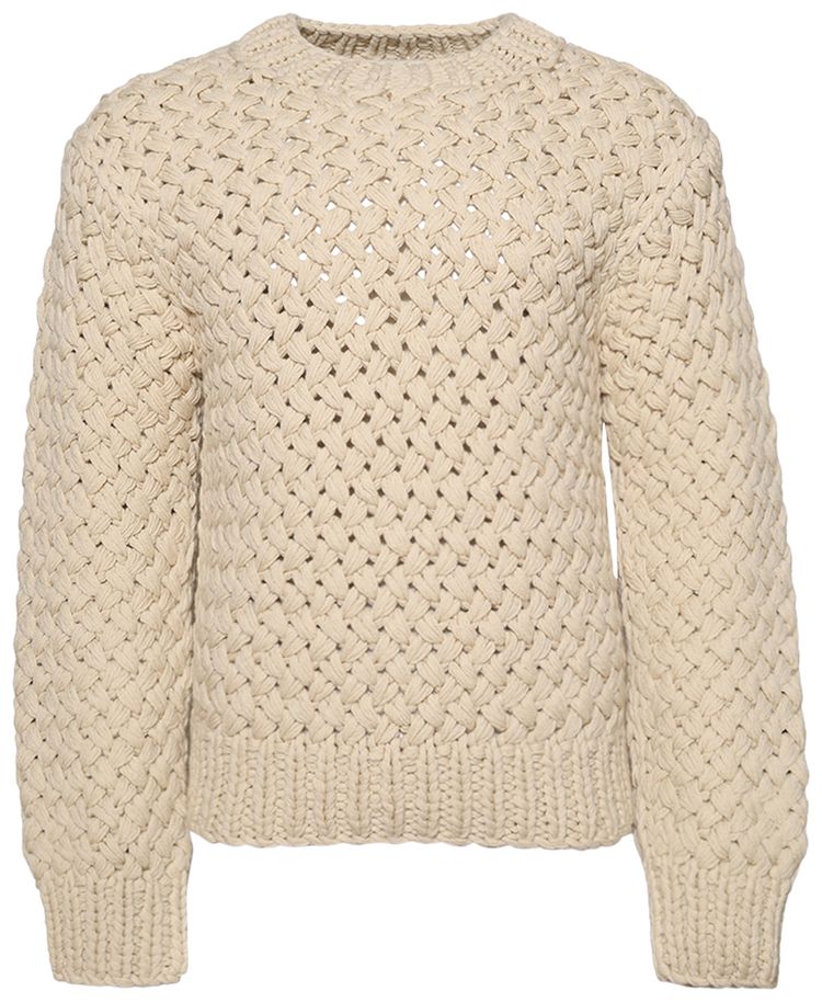 Dries Van Noten Motel MK Sweater Ecru