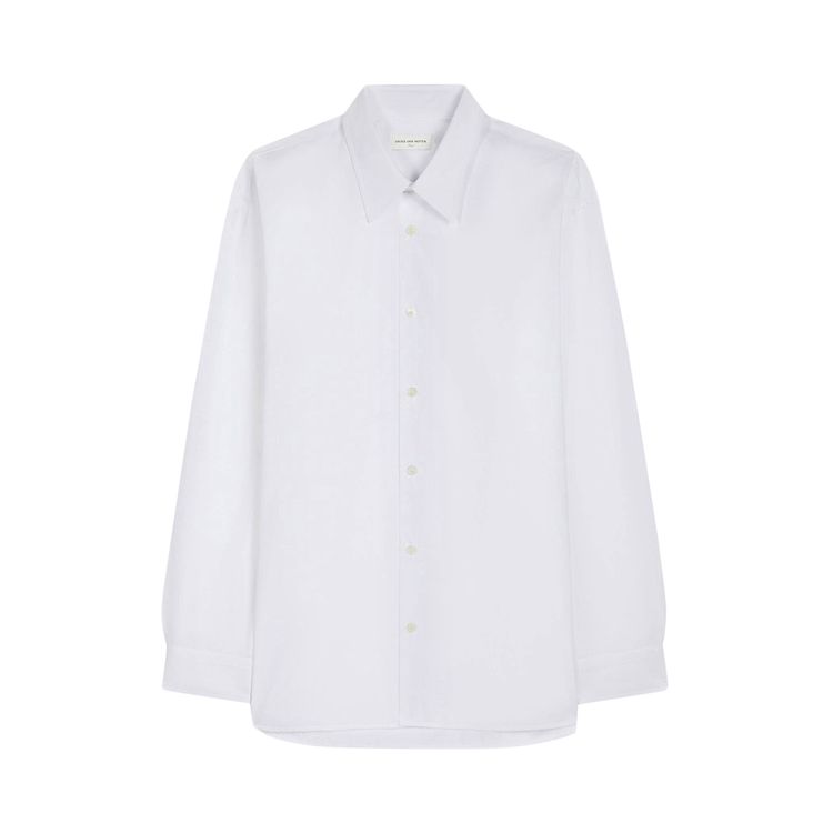 Dries Van Noten Croom MW Shirt White