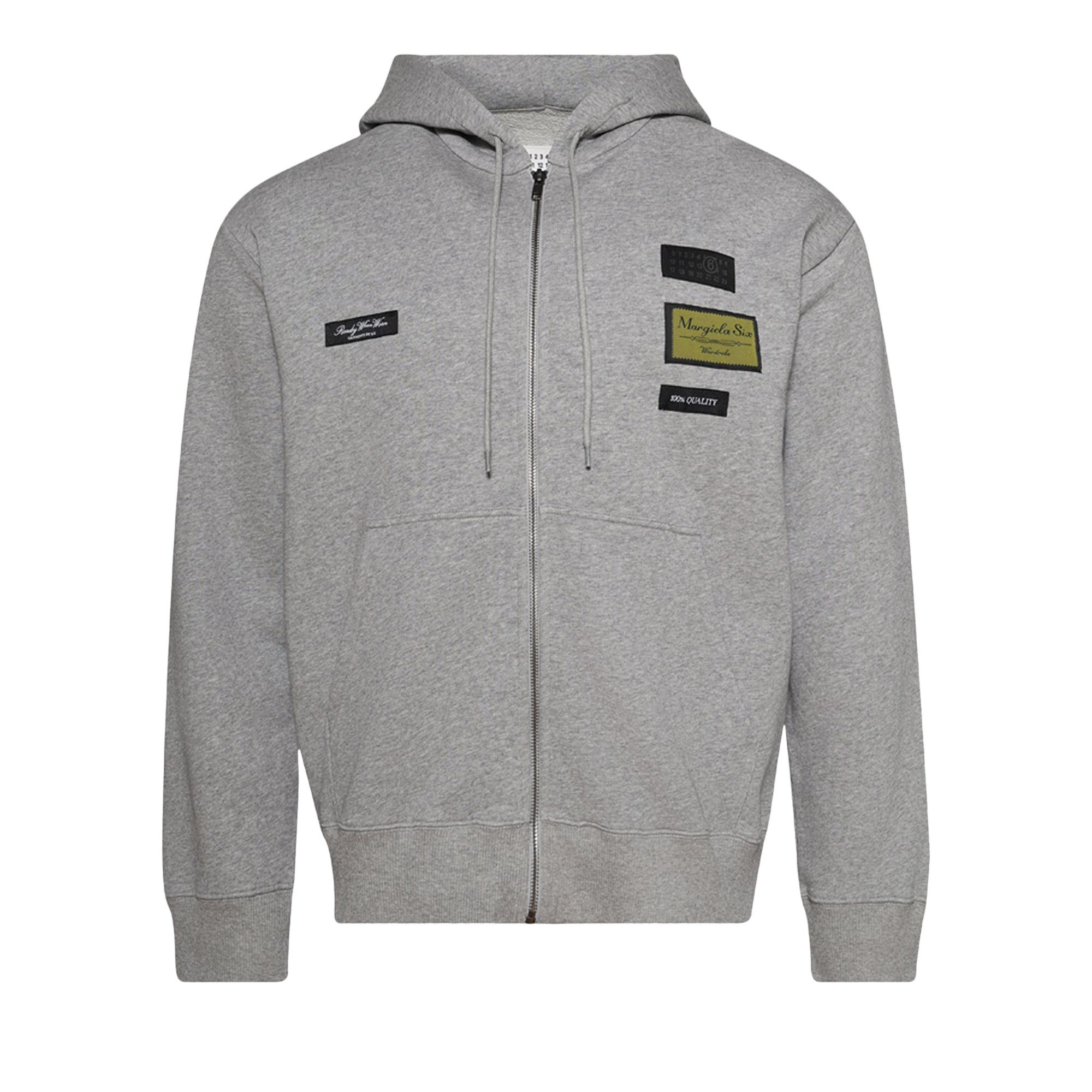 Buy MM6 Maison Margiela Sweat Jacket 'Light Grey Melange
