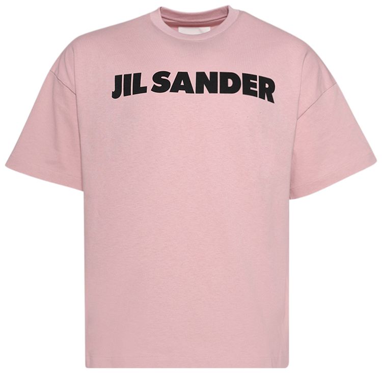 Jil Sander Short Sleeve T Shirt Neon Rose