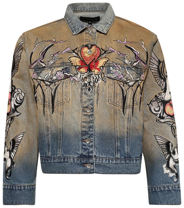 Who Decides War Dove Trucker Multicolor