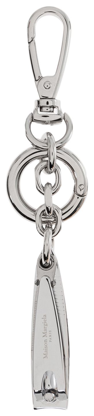 Maison Margiela Keyring Nail Cutter Silver