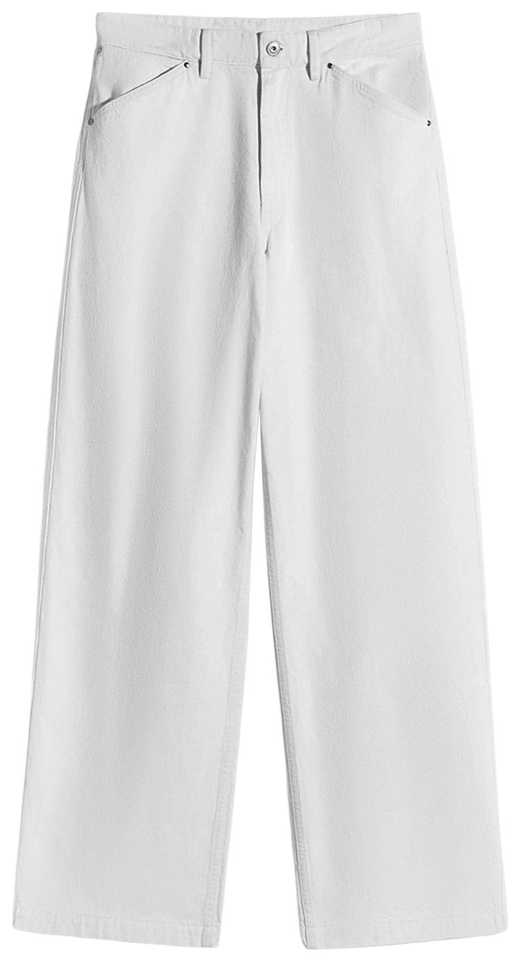 Lemaire Wide Pants Milk
