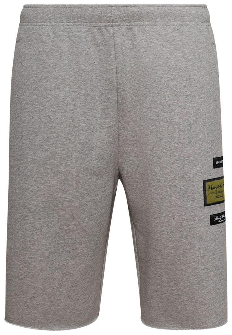MM6 Maison Margiela Shorts Light Grey Melange