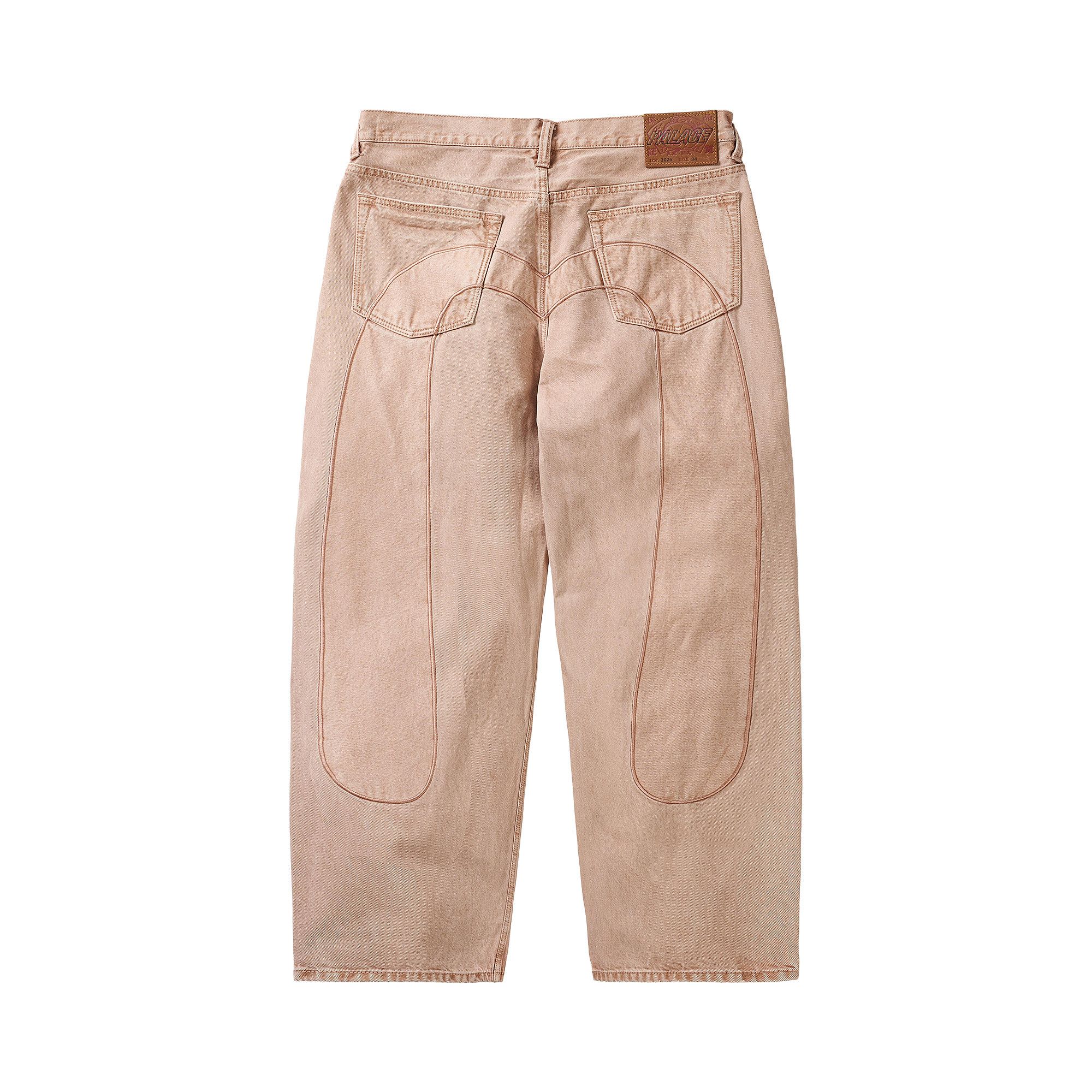 Buy Palace x Evisu P90 Baggy Jean 'Pink Wash' - P30T060 | GOAT