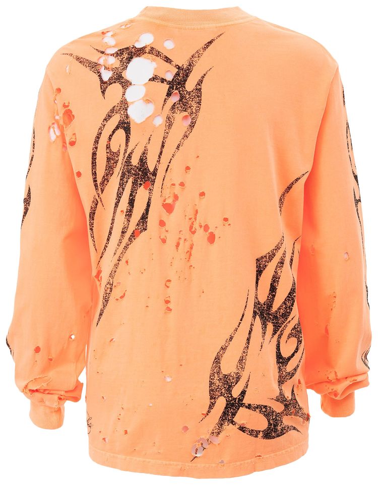 Hellstar Tribal Long Sleeve Orange