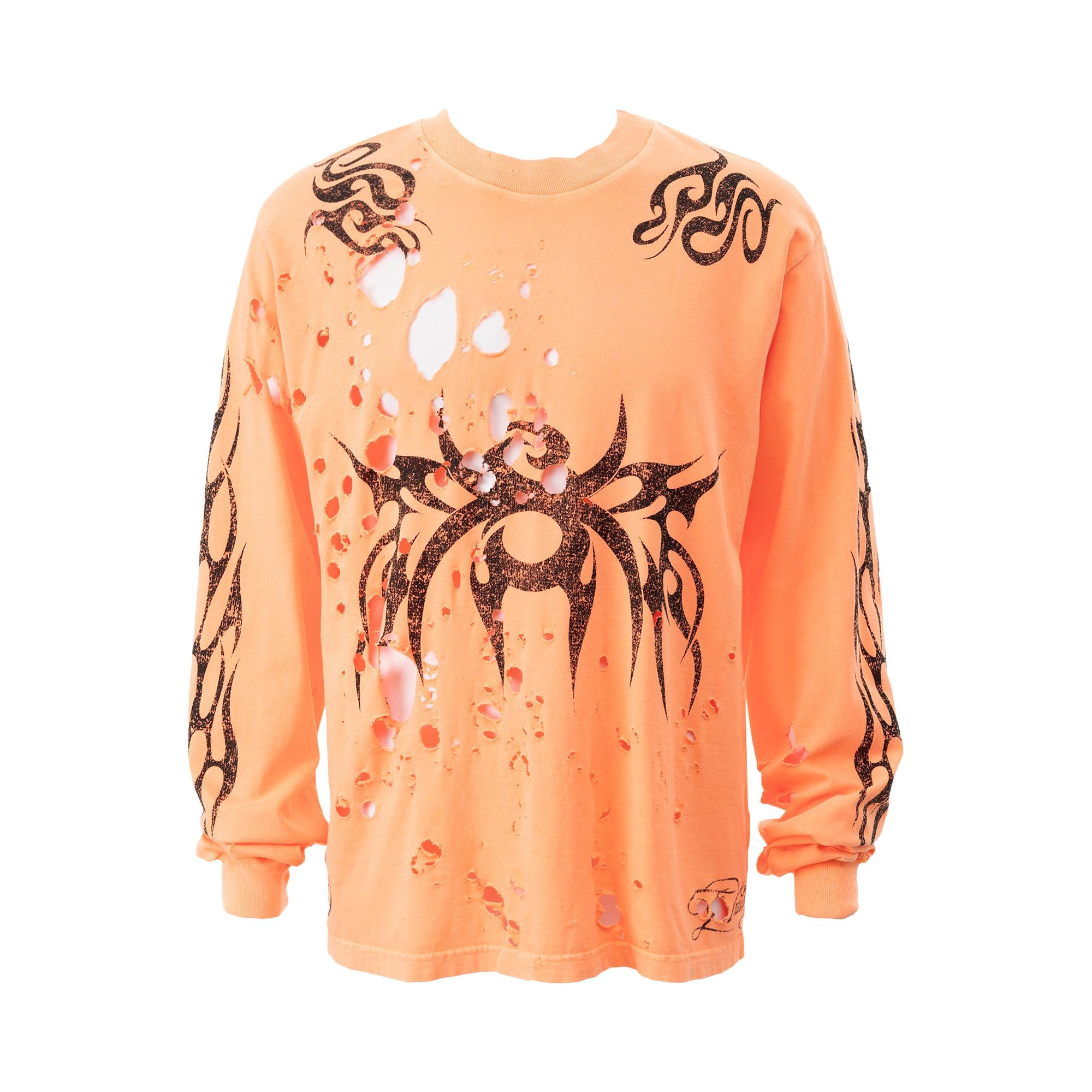 Buy Hellstar Tribal Long-Sleeve 'Orange' - HSSS26LS05 ORG | GOAT