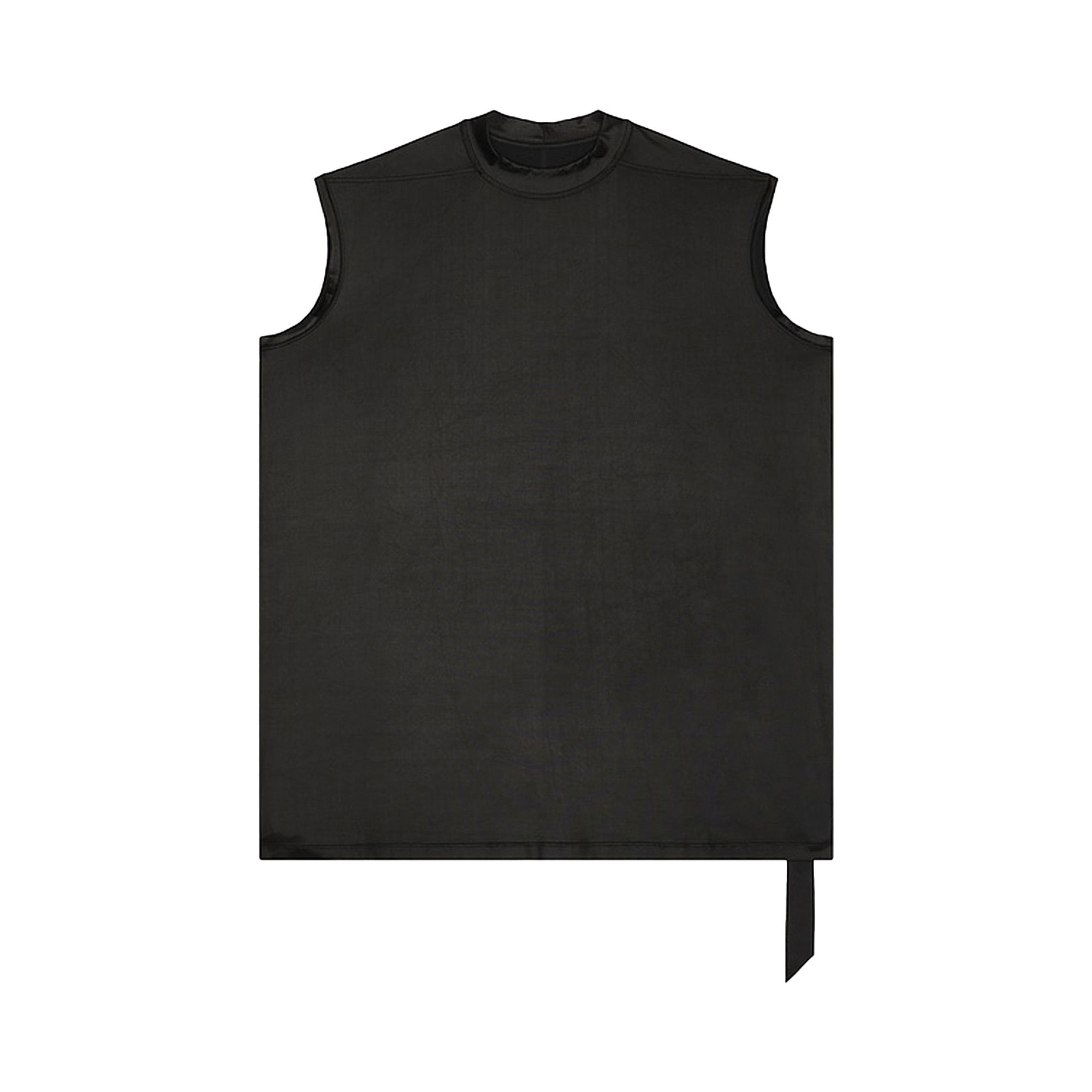 Buy Rick Owens DRKSHDW Leather Tarp T-Shirt 'Black' - DU01F4158 JL
