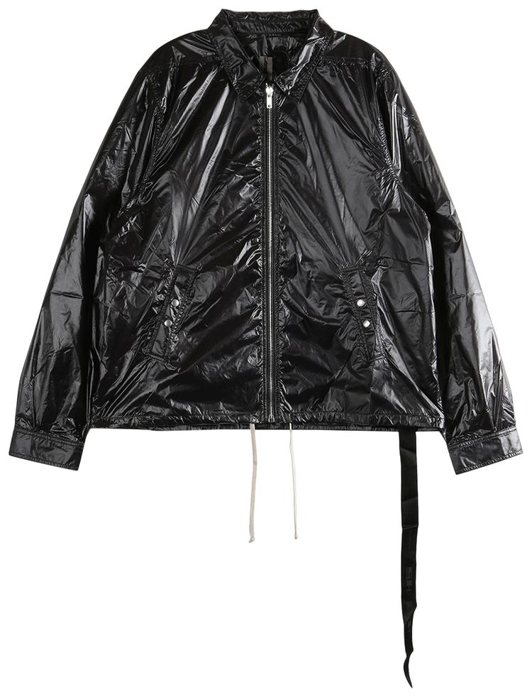 Rick Owens DRKSHDW Zip Front Jacket Black